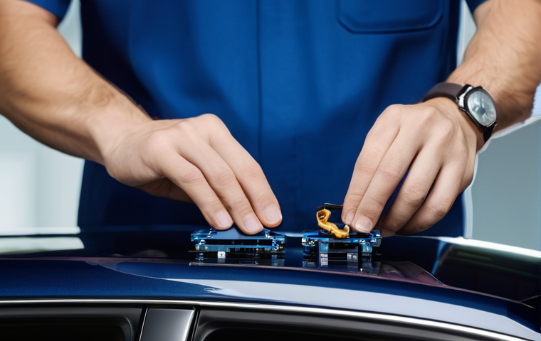 토요타 코롤라 하이브리드의 유지비 - **Prompt:** A dynamic, slightly elevated shot of a sleek white Toyota Corolla Hybrid gracefully navi...