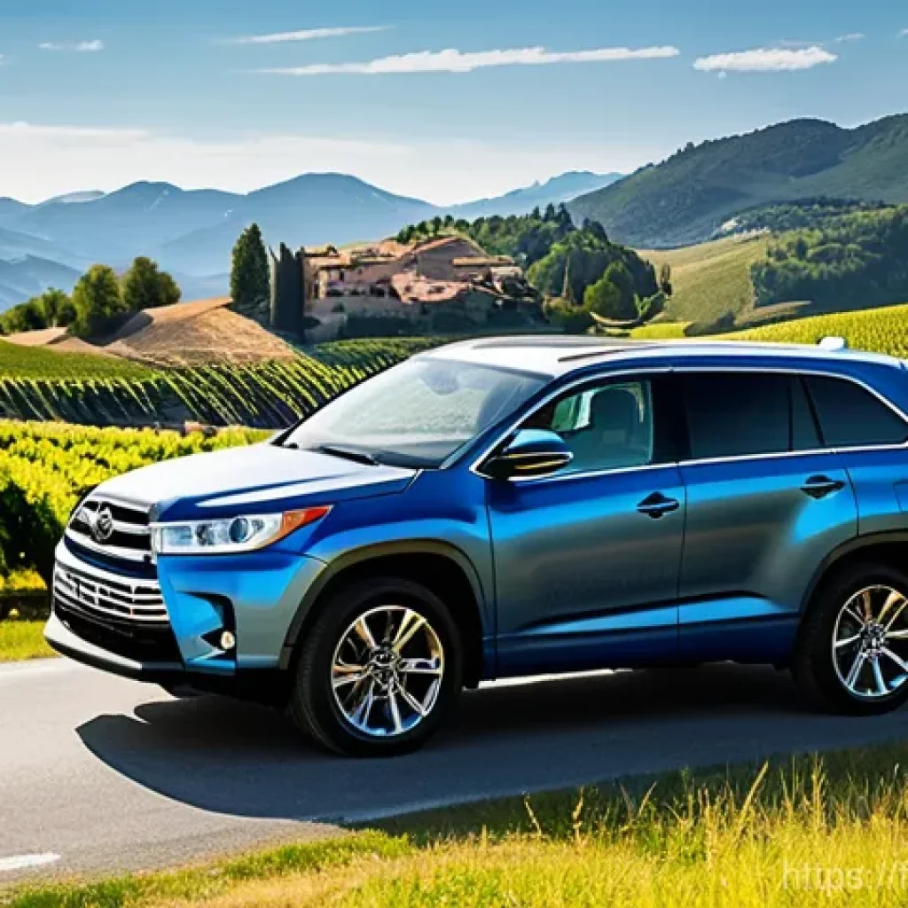 토요타 하이랜더와 포드 익스플로러 비교 - 8 cubic feet of cargo space with the second and third rows folded down", "under-floor storage bins, ...