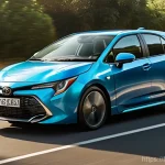 토요타 코롤라의 연비 테스트 - Here are three detailed image prompts for generation, based on the provided text, strictly adhering ...