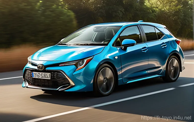 토요타 코롤라의 연비 테스트 - Here are three detailed image prompts for generation, based on the provided text, strictly adhering ...
